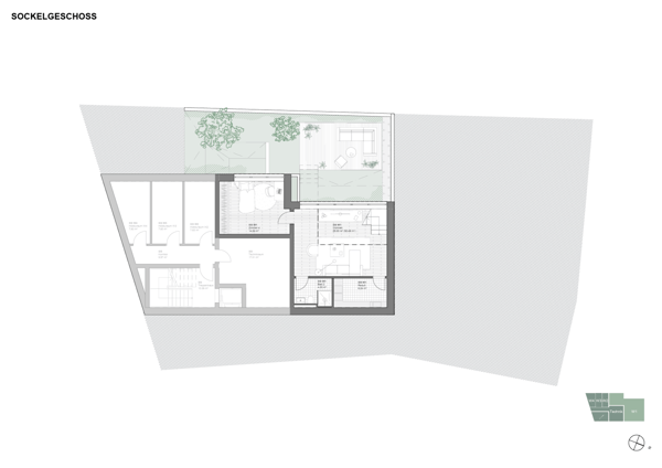 Letzte Wohnung!  5½ Zi.-Maisonettewohnung mit Garten und Parkplatz W1 7