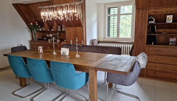 5.5-Zimmer-Dachmaisonettewohnung  in ehemaliger Bally-Villa 7
