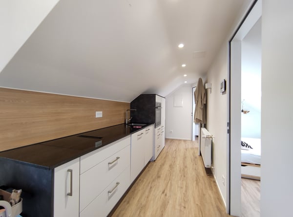 Modern sanierte 2 Zimmer Dachwohnung 2