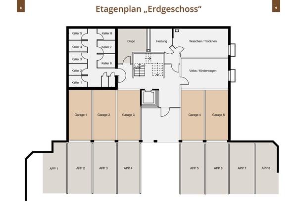 Wohnen auf zwei Ebenen grosszügige 5.5-Zimmer-Maisonette 11