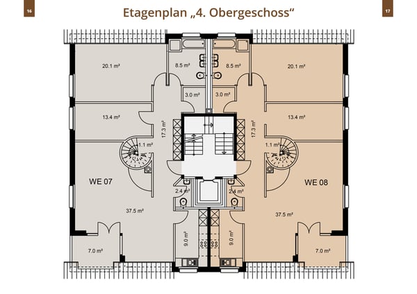 Wohnen auf zwei Ebenen grosszügige 5.5-Zimmer-Maisonette 9