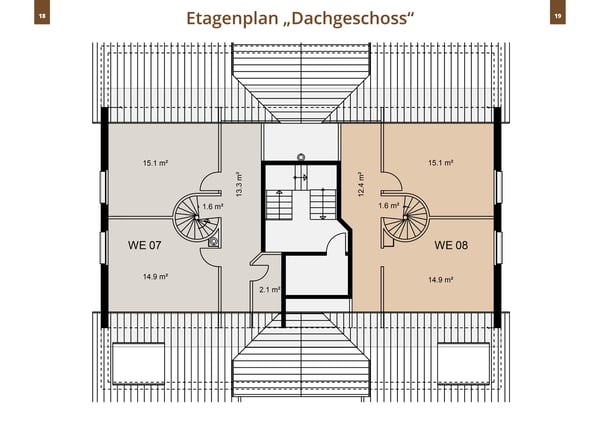 Wohnen auf zwei Ebenen grosszügige 5.5-Zimmer-Maisonette 10