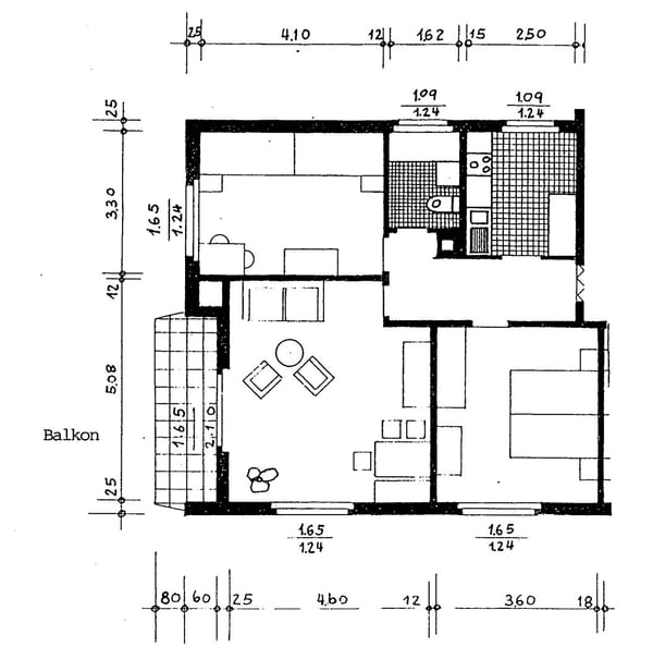 Charmante 3-Zimmer-Altbauwohnung in Neuhausen 2