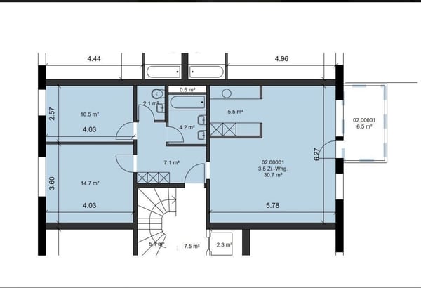 Zentral wohnen: 3.5-Zimmerwohnung in St. Gallen 10