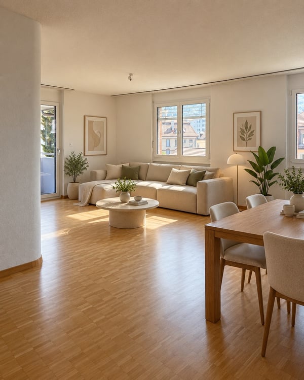 Zentral wohnen: 3.5-Zimmerwohnung in St. Gallen 2