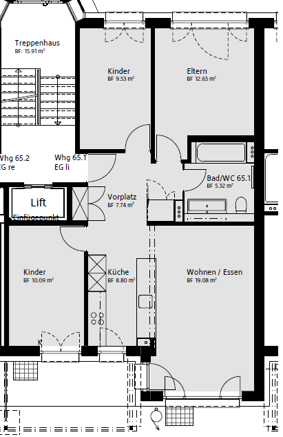 Attraktive 2.5-Zimmer-Wohnung mit Balkon und eigenem Waschturm 8