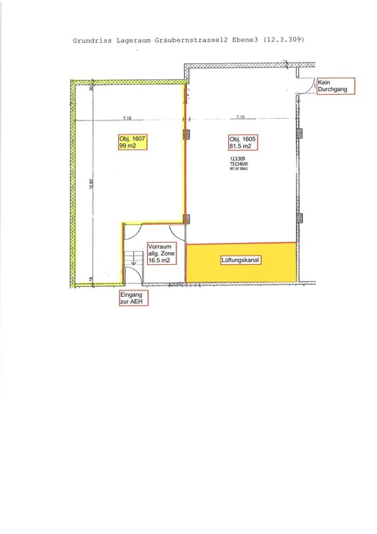 Futuro, Liestal  - Lagerraum à 99 m² zu vermieten 6