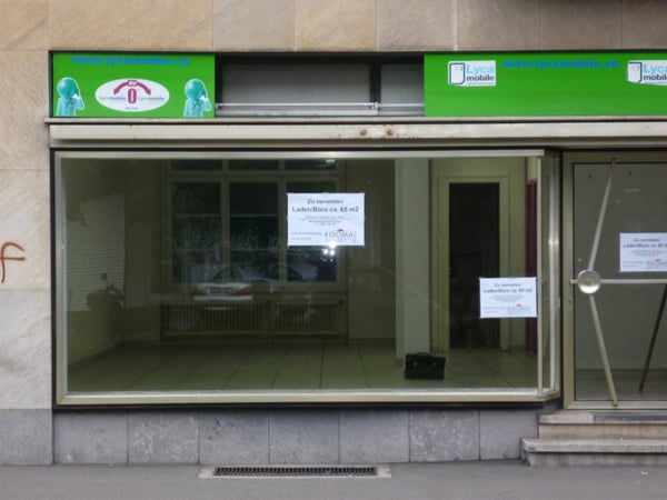 Ladenlokal / Büro mit Schaufenster + Balkon an guter Verkehrslage im Gundeli 3