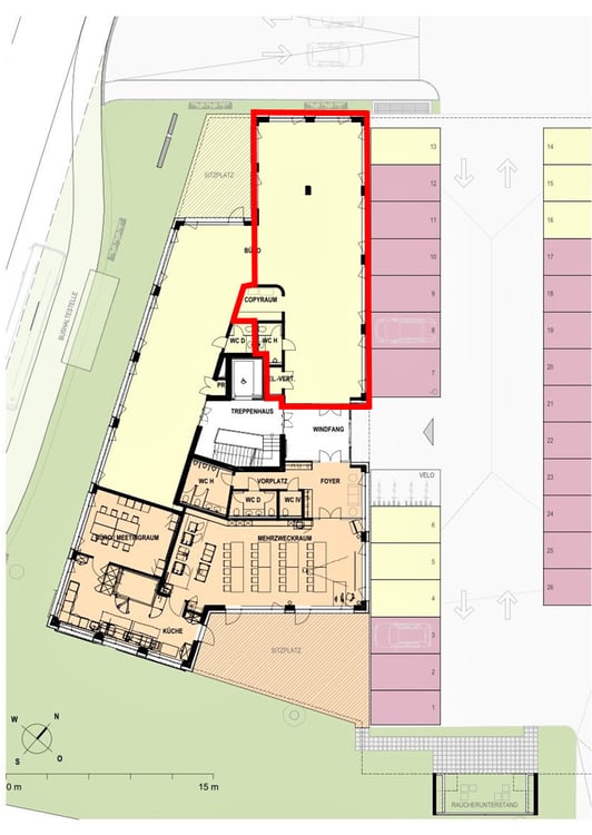 Attraktive Gewerbefläche an gut frequentierter Lage 9