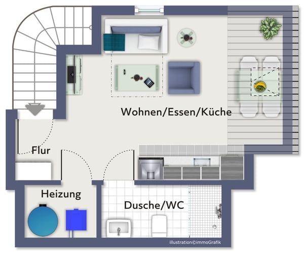 Zentral gelegene 1-Zimmerwohnung im Herzen von Zofingen 6