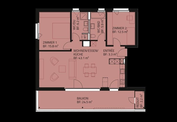 Schöne helle 3.5-Zimmerwohnung in Oberentfelden! 6