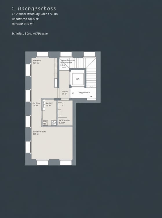 Stadtwohnung mit hohem Ausbaustandard an zentraler Lage in Aarau 9