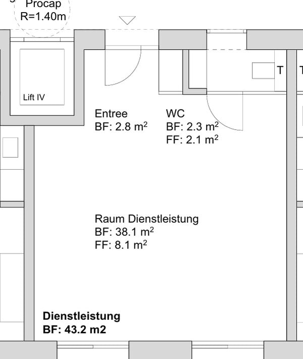schöne Loftwohnung in der Stadt Aarau 6