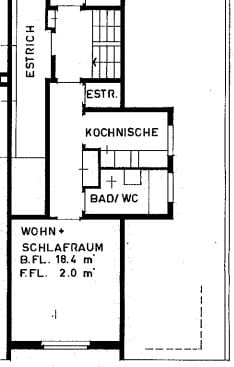zentrale 1-Zimmer-Dachwohnung 6