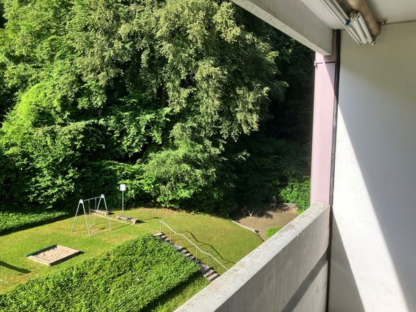 Renovationsbedürftige Wohnung mit Aussicht ins Grüne - Ideal für Handwerker 1