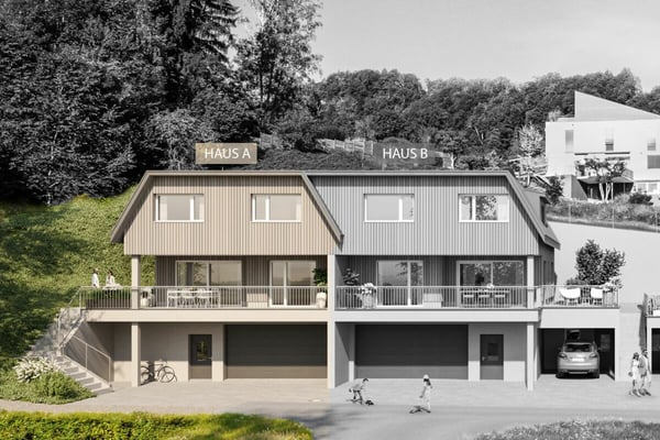 Wohnen mit Aussicht - Stilvolle neue Doppeleinfamilienhäuser 13