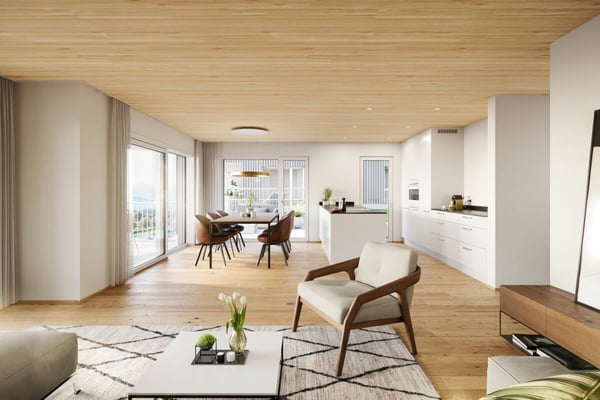 Neubau Doppeleinfamilienhäuser - Wohnen mit Weitblick 9