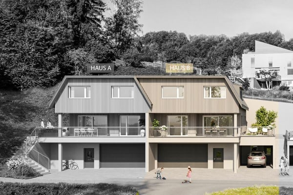 Neubau Doppeleinfamilienhäuser - Wohnen mit Weitblick 12