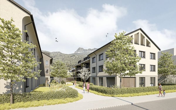 Bauland mit bewilligtem Neubauprojekt