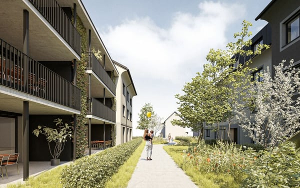 Bauland mit bewilligtem Neubauprojekt 