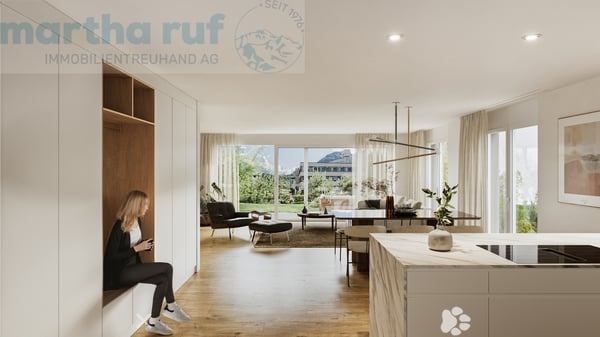 5.5-Zimmer Doppeleinfamilienhaus mit Panorama auf das Jungfraumassiv 4