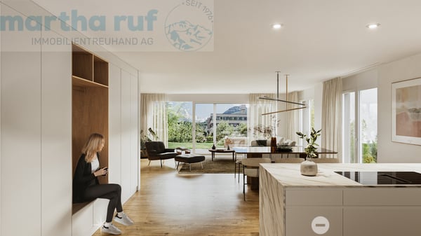 5.5-Zimmer Doppeleinfamilienhaus mit Panorama auf das Jungfraumassiv 4