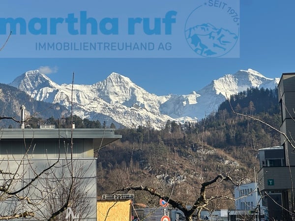 5.5-Zimmer Doppeleinfamilienhaus mit Panorama auf das Jungfraumassiv 3