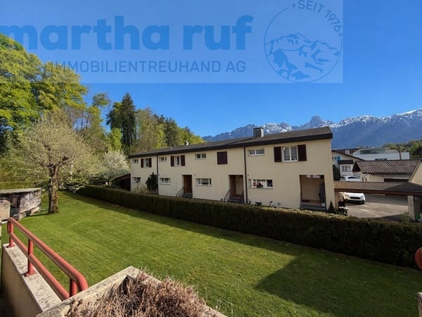1.5- Zimmer Wohnung im 1. Stock mit Cheminée und Bergsicht 10