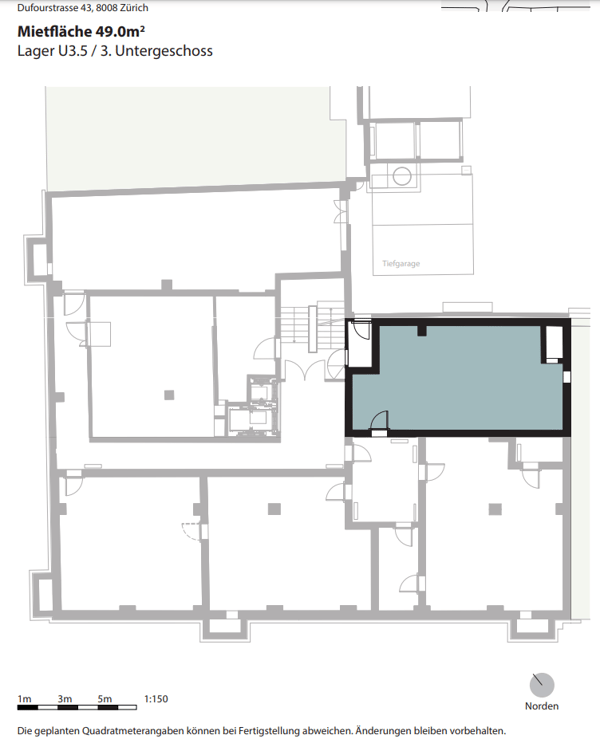 10 m2 Lager im Seefeld 2