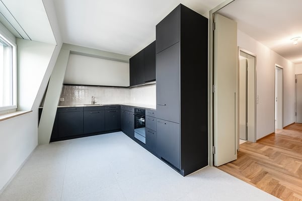 Helle Dach-Maisonettewohnung im beliebten Kreis 6 in Zürich 3