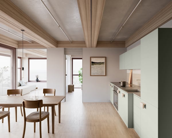 MIETEN OHNE KAUTION - Jetzt Wohnung im Holzhochhaus Besichtigen 4