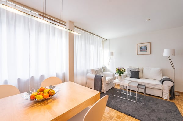 Newly renovated furnished apts behind main station/Gundeldinger Area 2