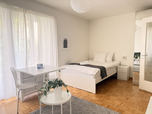 Light apartment within 2 minutes walk of Spalenberg 2