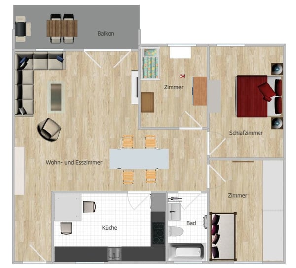 Moderne 4.5-Zimmerwohnung 13