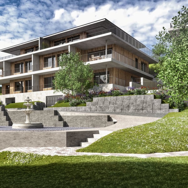 Neue, exklusive 4.5-Zimmer-Duplex-Attikawohnung - Wohnen wie im Einfamilienhaus 2