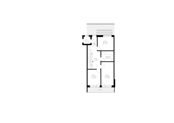 Neue, exklusive 4.5-Zimmer-Duplex-Attikawohnung - Wohnen wie im Einfamilienhaus 11