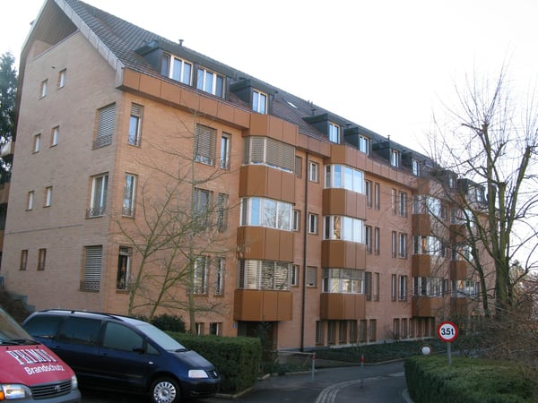 Ruhige 1.5-Zimmer-Wohnung mit Balkon ins Grüne 1