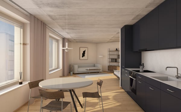 Urbane Loft-Wohnungen im Neubau an zentraler Lage 2