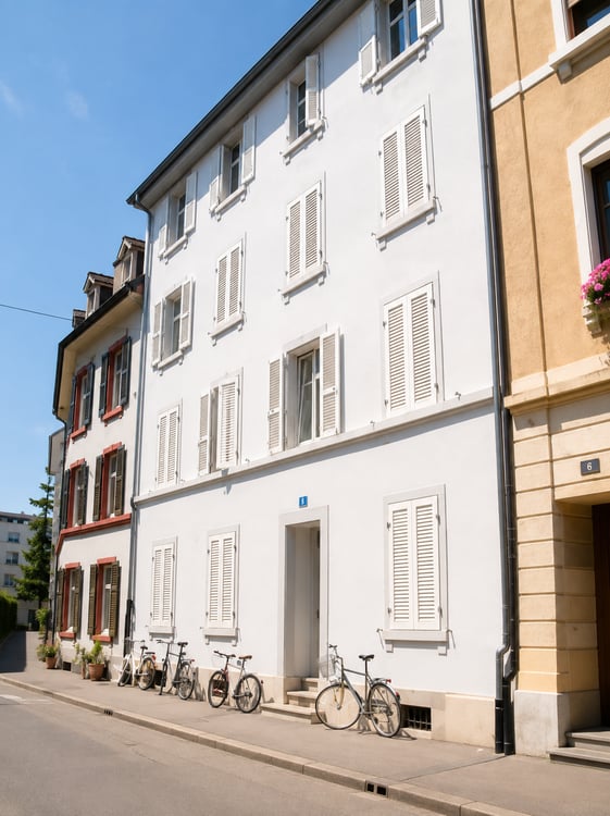 Schöne 4-Zimmer-Maisonette-Wohnung mit Dachbalkon im Herzen des Kleinbasel 15