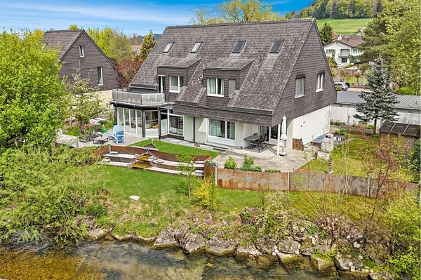6½ Zimmer Einfamilienhaus einseitig angebaut an der Langete 1