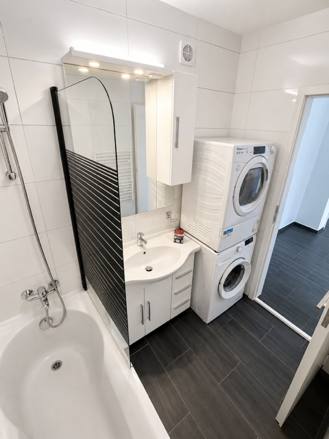 Helle Dachgeschosswohnung verfügt über 2 Balkone und Stadtblick – 1.5 Zimmer in Basel 19