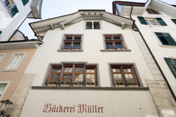 Altstadtliegenschaft mit Bäckerei und Maisonette-Wohnung inkl. Dachterrasse 2