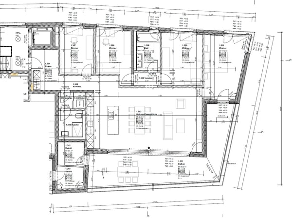 Letzte 1.5-Z.-Wohnungen im verkehrsgünstigen & hochwertigen Neubau «chantier» 2