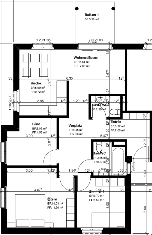 Ruhig und naturnah - Dachgeschosswohnung sucht Nachmieter 17