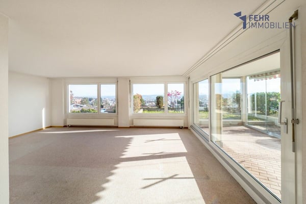 Fehr Immobilien - 1½-Zimmer-Terrassenwohnung mit Alpensicht 1