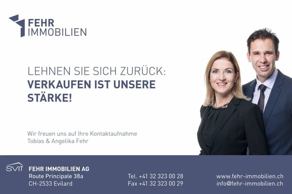 Fehr Immobilien - Grosszügige 1½-Zimmer-Wohnung an sonniger Lage 13