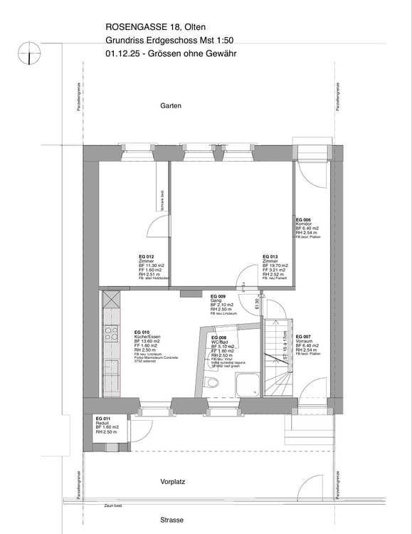 Neu renovierte 1-Zimmer-Wohnung nähe Bahnhof 2