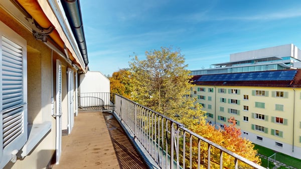 Mod. 1.5 Zi. Maisonette-Wohnung mit Balkon & dir. Liftzugang, in begehrtem Baumgartner-Haus 8