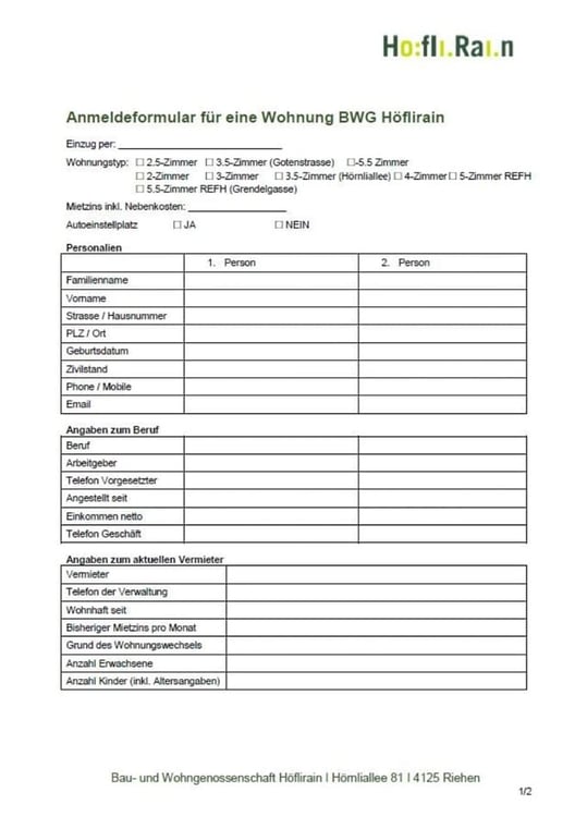 Familienfreundliche Genossenschaftswohnung, 1-Zimmer mit Balkon 11