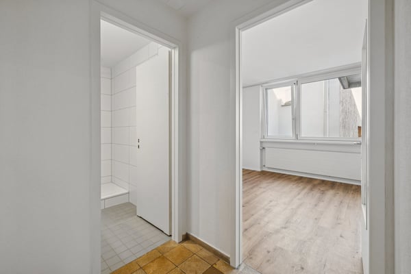 Sanierte 1.5-Zimmer-Wohnung mit Balkon an der Holbeinstrasse in Basel 3